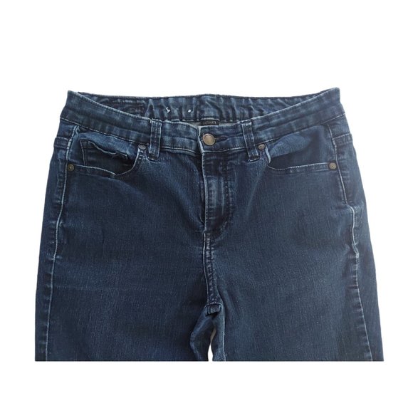 CALVIN KLEIN Women's Ultimate Skinny Dark Blue Jeans Size 30 x 29 - Picture 2 of 12